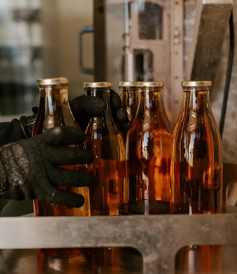 L'obtention d'un jus clair et authentique de Maison Pouget