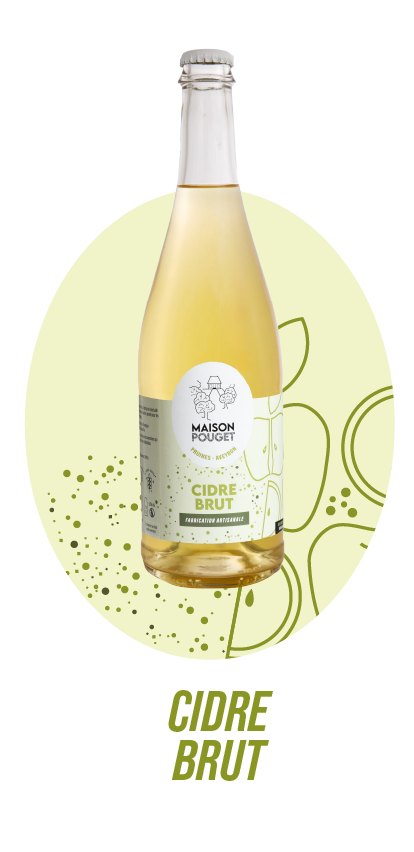 Le cidre de la Maison Pouget à Pruines en Aveyron